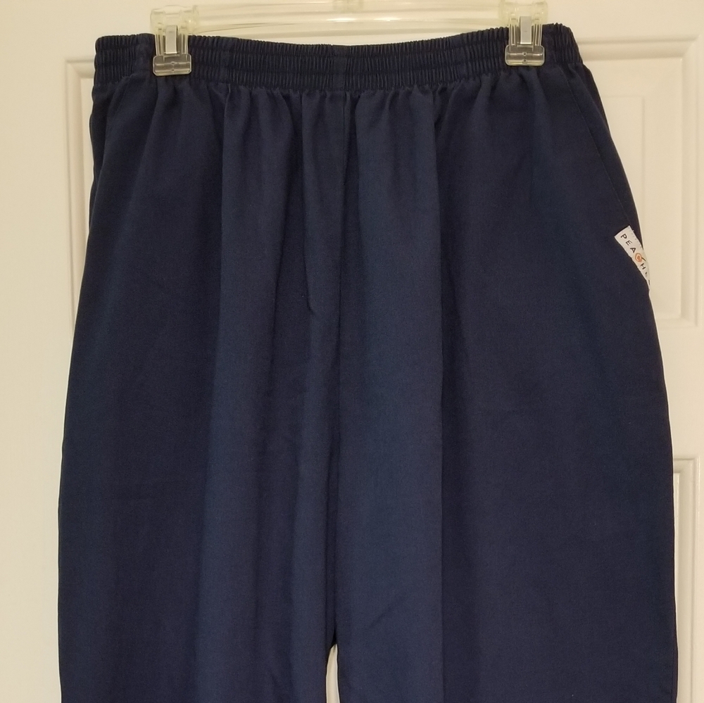 Peaches Scrub Pants- size XL - Navy